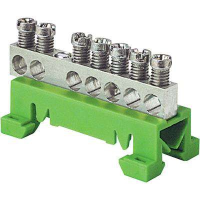 Колодка распред. DIN 3 (12 винтов х 10кв.мм) син. ABB 1SNA356102R0300