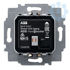 Элемент управления 2-кл. SU-F-2.0.1 free@home ABB 2CKA006220A0118