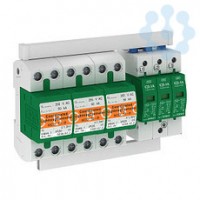 Комплект УЗИП 3 пол. (Класс I+II) 255В PS3-VA TNC OBO 5089768
