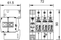 Устройство защиты от импульсных перенапр. УЗИП для силовых сетей 3 пол. (Класс II) 280В V20-C 3+AS-280 OBO 5096383