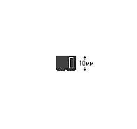 Коннектор для соединения светодиод. лент RGB SLC-12 короткий (уп.5шт) Camelion 11168
