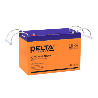 Аккумулятор UPS 12В 90А.ч Delta DTM 1290 L