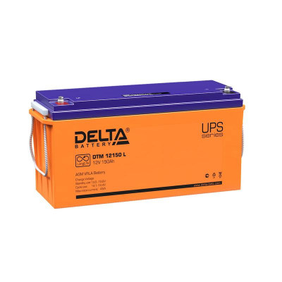 Аккумулятор UPS 12В 150А.ч Delta DTM 12150 L
