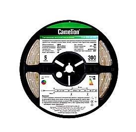 Лента светодиодная 60LED SL-5050-60-C01W 5050 IP20 теплый бел. (уп.5м) Camelion 11136