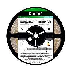 Лента светодиодная 60LED SLW-5050-60-C01W 5050 IP65 теплый бел. (уп.5м) Camelion 11143