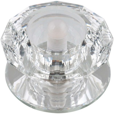 Светильник декоративный встраиваемый DLS-F107 G9 GLASSY/CLEAR 