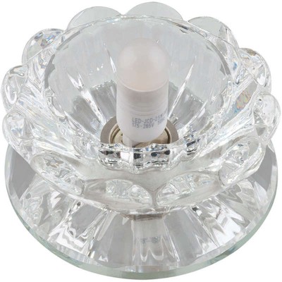 Светильник декоративный встраиваемый DLS-F108 G9 GLASSY/CLEAR 