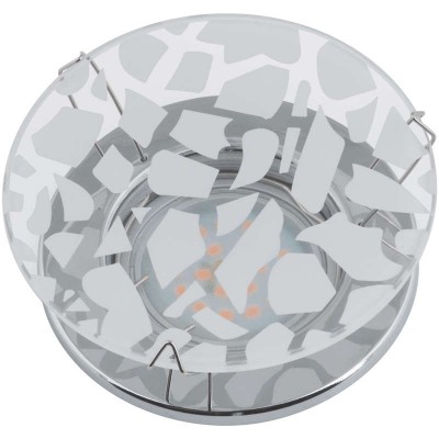 Светильник декоративный встраиваемый DLS-S200 GU5.3 CHROME/WHITE 