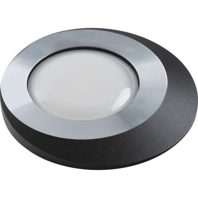 Светильник декоративный встраиваемый DLS-V105 GU5.3 CHROME+BLACK 