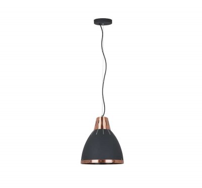Светильник PL-426M С62 подвес. LOFT 1хE27 40Вт 230В черн.+медь Camelion 13032