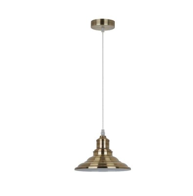 Светильник PL-600 С59 подвес. LOFT 1хE27 40Вт 230В страрин. медь Camelion 13095