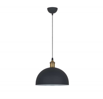 Светильник PL-601L С67 подвес. LOFT 1хE27 40Вт 230В черн.+страрин. медь Camelion 13097