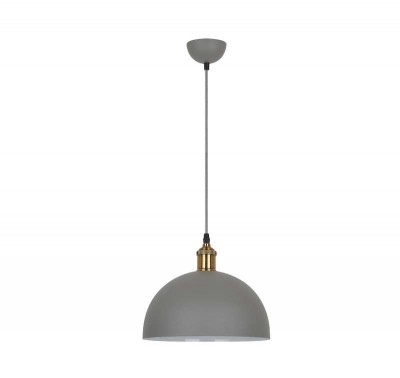 Светильник PL-601L С68 подвес. LOFT 1хE27 40Вт 230В сер.+страрин. медь Camelion 13098