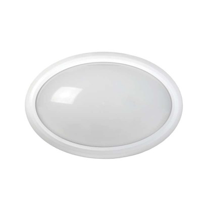 Светильник светодиодный ДПО 3040 12Вт 4500К IP54 овал пластик бел. ИЭК LDPO0-3040-12-4500-K01