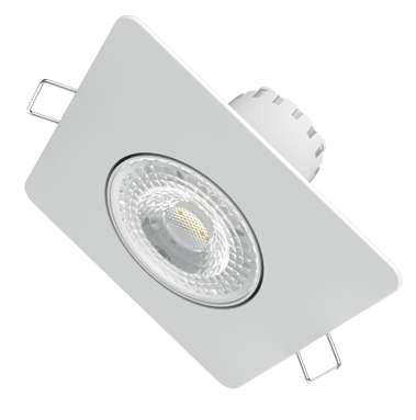 Светильник светодиодный Downlight ДВО 6Вт 3000К IP20 500лм 100-265В d65мм 90х56мм квадрат встраив. монтажный GAUSS 948411106