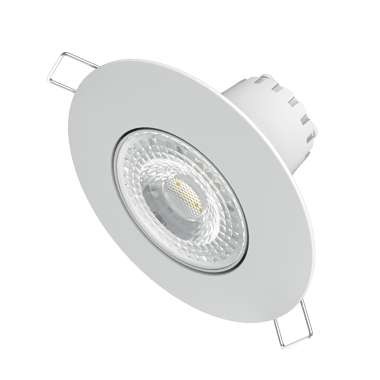 Светильник светодиодный Downlight ДВО 6Вт 4000К IP20 520лм 100-265В d65мм 90х56мм кругл. встраив. монтажный GAUSS 947411206