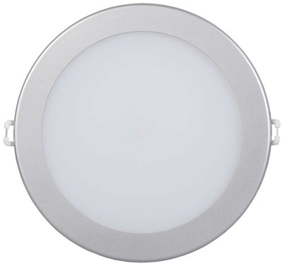 Светильник ДВО 1606 LED 12Вт 4000 круг серебр. IP20 ИЭК LDVO0-1606-1-12-K23