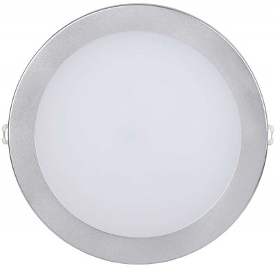 Светильник ДВО 1608 LED 18Вт 4000 круг серебр. IP20 ИЭК LDVO0-1608-1-18-K23