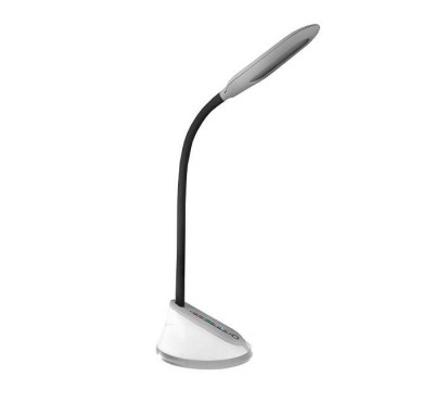 Светильник KD-799 С03 настол. сенсор. вкл. 7Вт 230В RGB- серебр. Camelion 12516