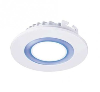 Светильник PPL-R 12085 (12031) LED 6Вт 6500К IP20 встроен./кругл. син. JazzWay 4690601026491