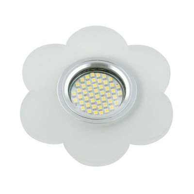 Светильник DLS-L126 GU5.3 CHROME/MATT CLEAR GU5.3 хром/пластик./прозр. Fametto UL-00001412