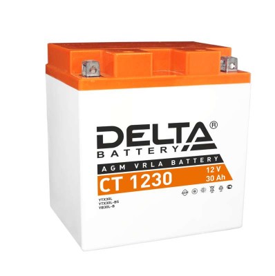 Аккумулятор 12В 30А.ч Delta CT 1230