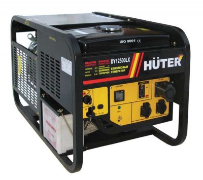 Бензогенератор DY12500LX 1ф 8500Вт электростартер HUTER 64/1/26