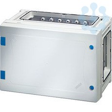 Корпус пластиковый открывание инструментом сер. с непрозр. дверью FP 1100 HENSEL 68000273