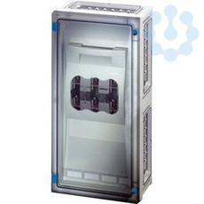 Корпус пластиковый 540х270х163 открывание инструментом сер. с прозр. дверью FP 4312 HENSEL 68000219