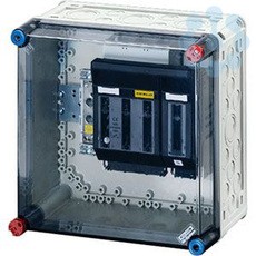 Корпус пластиковый Mi 300х300х170 IP65 с выкл.-разъединителем сер. с прозр. крышкой Mi 5260 HENSEL 20001179