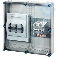Корпус пластиковый Mi 300х600х170 IP65 с выкл.-разъединителем сер. с прозр. крышкой Mi 5853 HENSEL 2000727