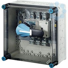 Корпус пластиковый Mi 300х300х239 с выкл. нагрузки IP65 сер. с прозр. крышкой Mi 7256 HENSEL 2000280