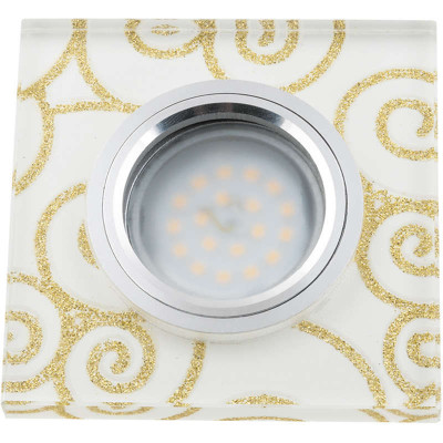 Светильник декоративный Luciole DLS-L207 GU5.3 CHROME/WHITE Fametto UL-00000382