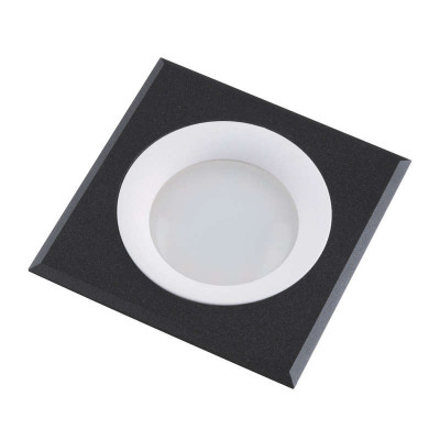 Светильник декоративный встраиваемый DLS-V108 GU5.3 BLACK+WHITE 