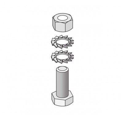 Комплект соединения двух цоколей ABB RZ5P4