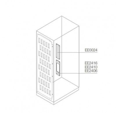 Плата для установки коннекторов 10 полюсов (уп.5шт) ABB EE2410