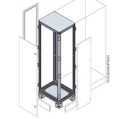 Каркас каб. секции 1800х300х500мм ABB ER3050K