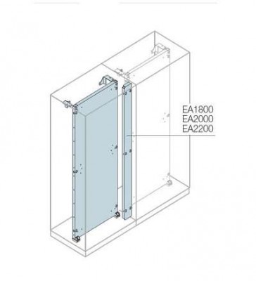 Плата монтажная 1800х400мм ABB EA1841