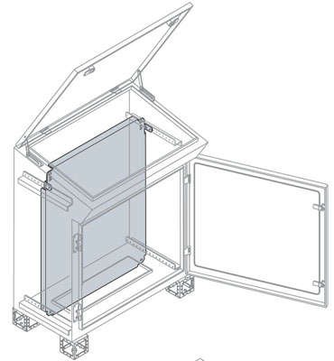 Плата монтажная 800х800мм ABB EA8081