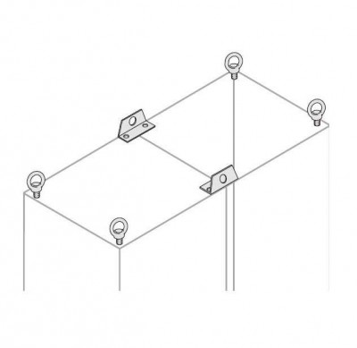 Уголок для подъема соед. шкафов (уп.2шт) ABB 1STQ008116A0000