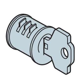 Цилиндр типа Ronis 455 + ключ ABB 1STQ008124A0000