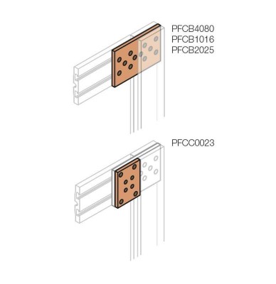 Соединитель фигурных/плоских шин 1000-1600А ABB 1STQ009225A0000