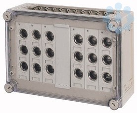 Блок предохранителей 6х3хE27 250х375х150мм RS27/I43-125 EATON 090667