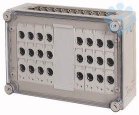 Блок предохранителей 8х3хE18 250х375х150мм RS18/I43-125 EATON 093040