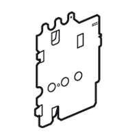 Пластина для верт. монтажа DPX 160 фикс. XL3 4000 Leg 020755