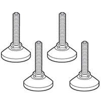 Комплект ножек регулир. для inox (уп.4шт) Leg 047701