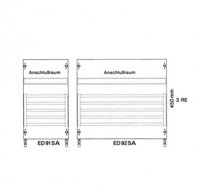 Панель с шинами 5х250 А ABB ED91SA