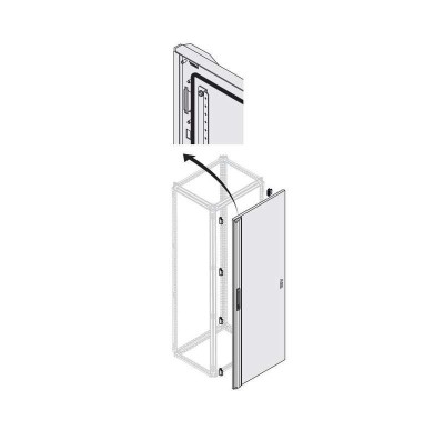 Дверь глухая IP65 H=2000мм W=800мм ABB 1STQ007357A0000