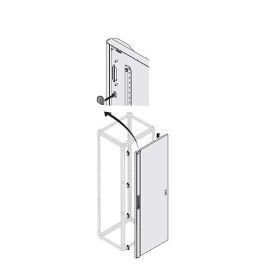 Дверь глухая IP40 H=1800мм W=1000мм ABB 1STQ007365A0000