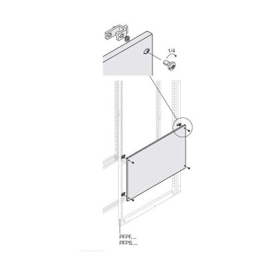 Панель глухая H=150мм W=400мм ABB 1STQ007467A0000